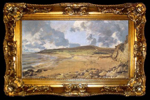 framed  John Constable Weymouth Bay (mk09), ta009-2